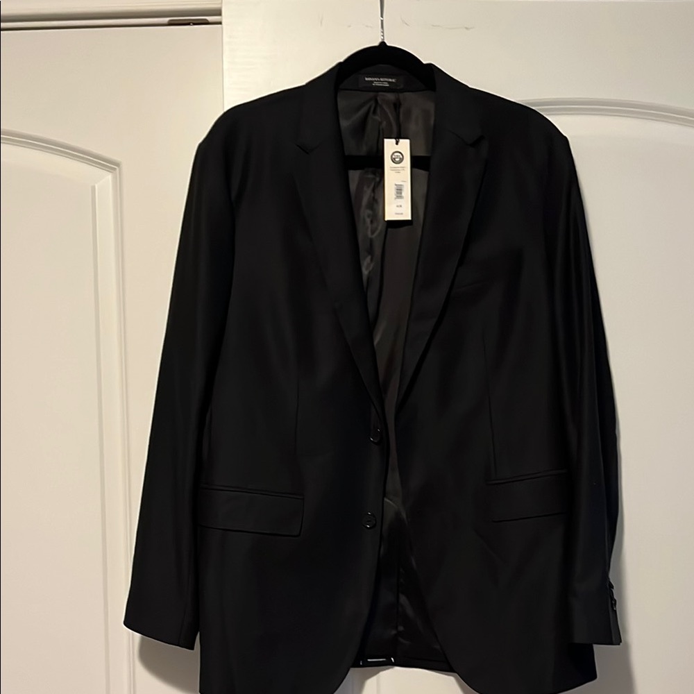 Men's Black Suit.